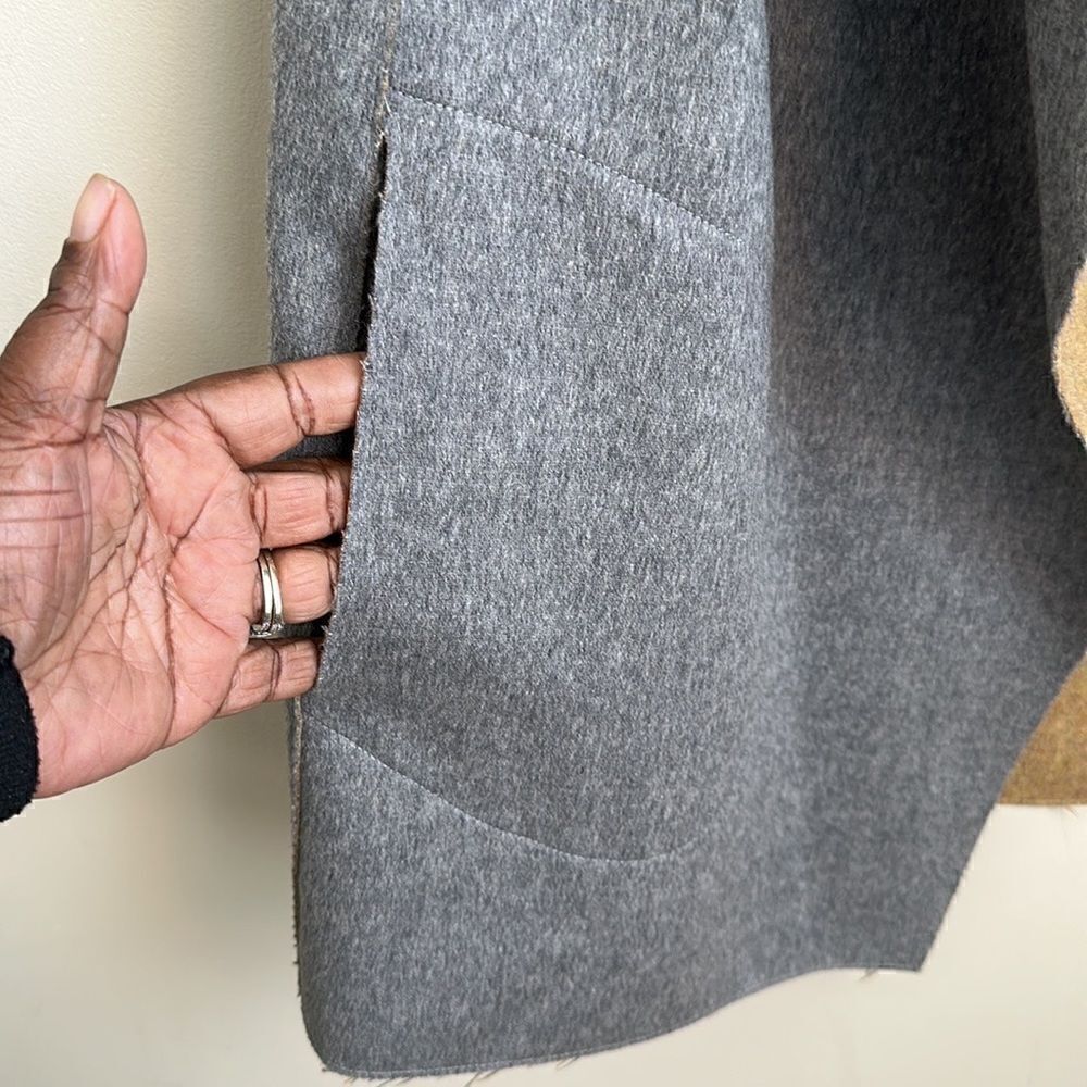Kal Rieman Reversible Wool Vest S - Picture 3 of 7